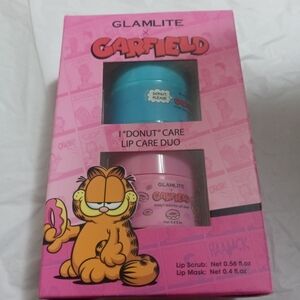 Glamlite x Garfield 'I Donut Care' Lip Care Duo - Pink and Blue